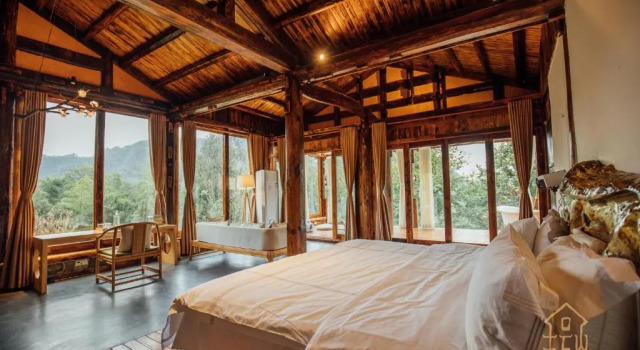 Двухместный номер Deluxe с видом на бассейн No.5 Valley Lodge