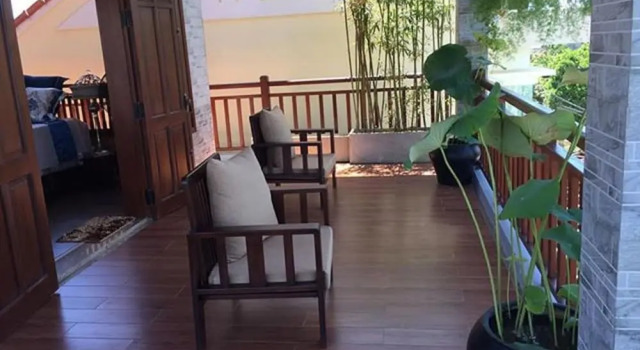 Бунгало Luxury c 1 комнатой с балконом Khamy Riverside Villa