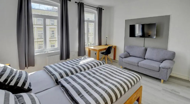 Апартаменты Monteurwohnung - Schiefe Stube