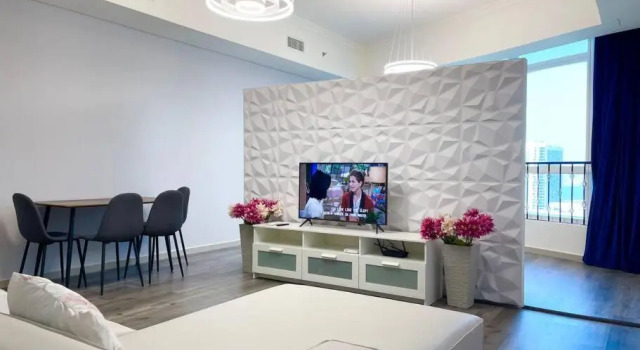 Cozy Upgraded Residential Flat with sea, Mangrove, pool view - Not Hotel - 1203