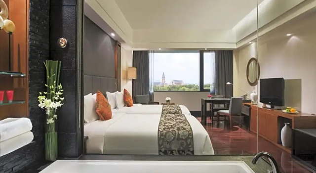 Двухместный номер Superior с видом на город Worldhotel Grand Dushulake Suzhou