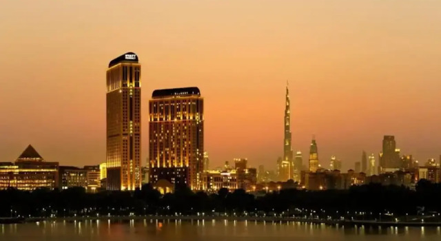 Апартаменты Luxury Studio Near Wafi Mall Metro Dubai Frame