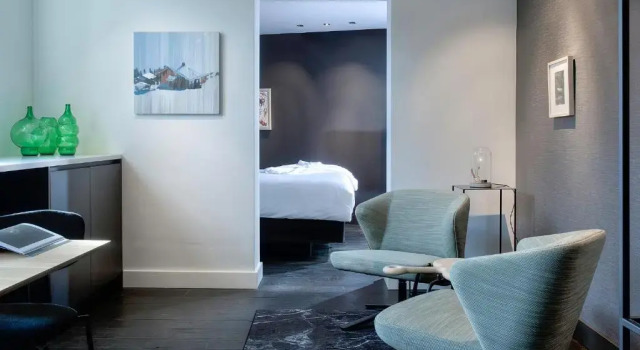 Полулюкс с видом на сад Kazerne Hotel - Member of Design Hotels