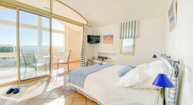 Двухместный номер Standard с видом на море Villa Saint Maxime