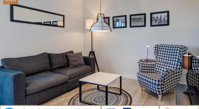 M.H. Black & White Apartment Szczecin, Забронировать Апартаменты/квартира Щецин Западно-Поморское воеводство, рядом с Красная ратуша