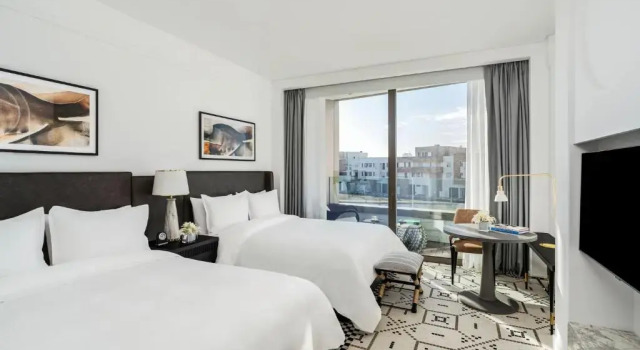 Четырёхместный номер Standard с балконом Fairmont La Marina Rabat Sale Hotel