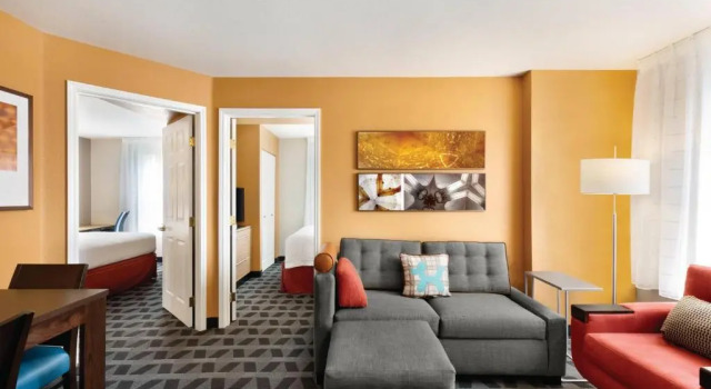 Двухместный люкс с 2 комнатами TownePlace Suites Denver Southeast