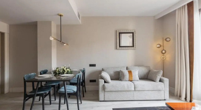 Апартаменты с 2 комнатами с видом на город Suites Center Barcelona