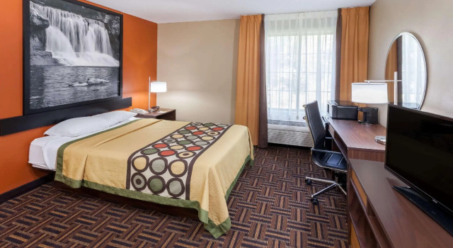 Двухместный номер Standard Super 8 by Wyndham Rochester