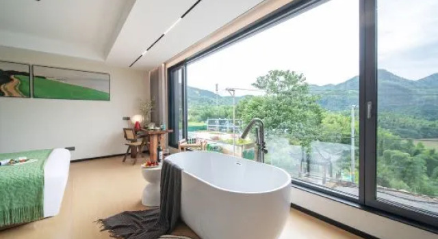 Кровать в общем номере Chenyouduoyue Homestay