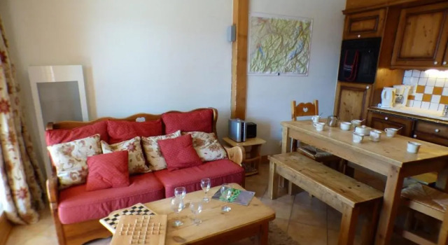 Appartement 3 Pièces, Balcon, Parking, 5 Pers. Villard-sur-Doron - FR-1-594-98, Забронировать Апартаменты/квартира Апартаменты Виллар-сюр-Дорон, рядом с Горнолыжный подъемник Фе, Апартаменты/квартира