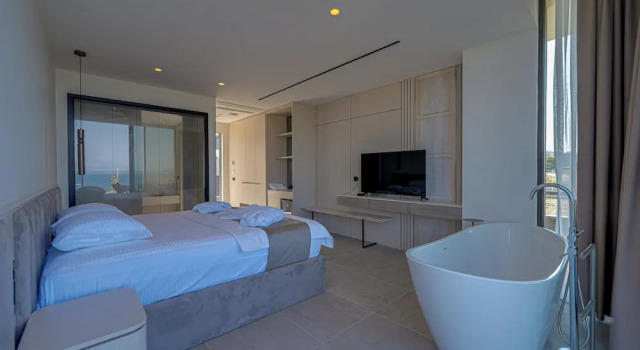 Двухместный люкс Luxury с видом на море VENTO MARE Çeşme