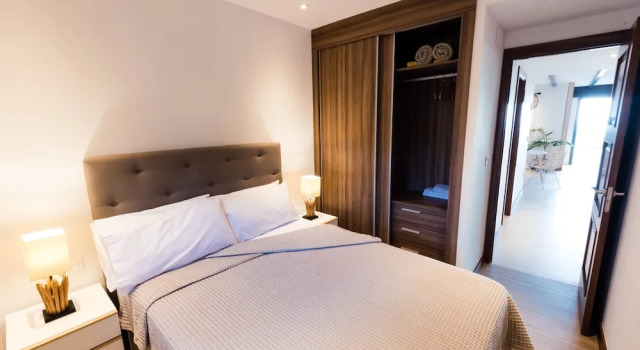 Апартаменты Superior Цокольный этаж c 1 комнатой с видом на море Complejo Bellavista Residencial