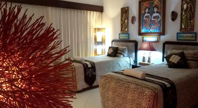 Studio in Kota Denpasar, with Pool Access, Furnished Terrace And Wifi - 300 M From the Beach, Rezervovat Apartmán Hotely v Kota Denpasar s bazénem, Bazén