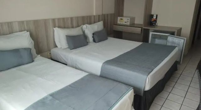 Трёхместный номер Luxury с балконом и с видом на океан Hotel Costa do Atlantico