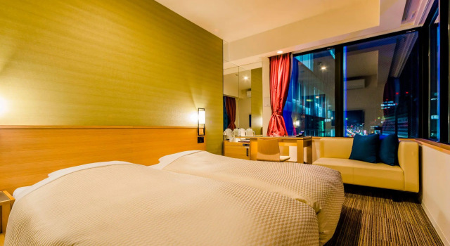 Двухместный номер Standard с видом на город Candeo Hotels Fukuoka Tenjin