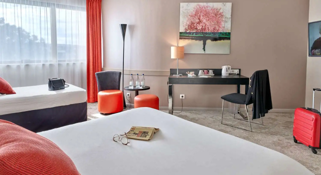 Трёхместный семейный номер Standard Best Western Plus Metz Technopole