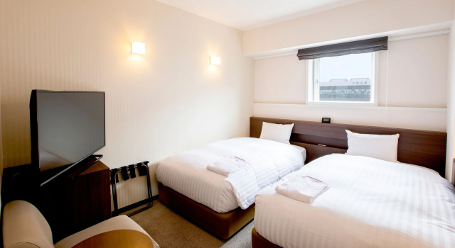 Двухместный номер Standard с видом на город KOKO HOTEL Asahikawa Station