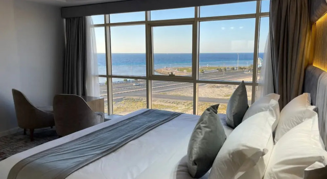 Двухместный люкс с видом на море Sweet Land Hotel