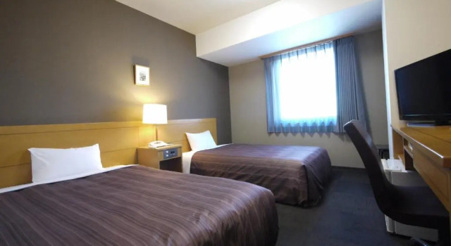 Двухместный номер Standard Hotel Route-Inn Obihiro Ekimae