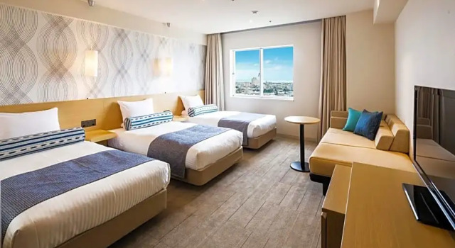 Номер Superior с видом на океан Art Hotel Ishigakijima