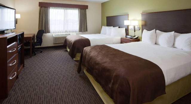 Двухместный номер Economy AmericInn by Wyndham Rice Lake