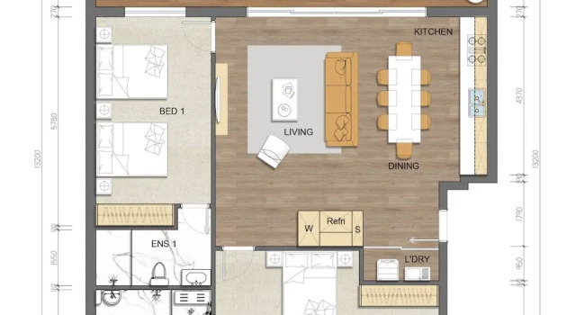 Апартаменты Lake View Suites Jindabyne