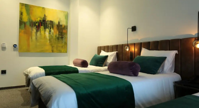 Bahçe manzaralı Standart üç kişilik oda Hotel Rubis