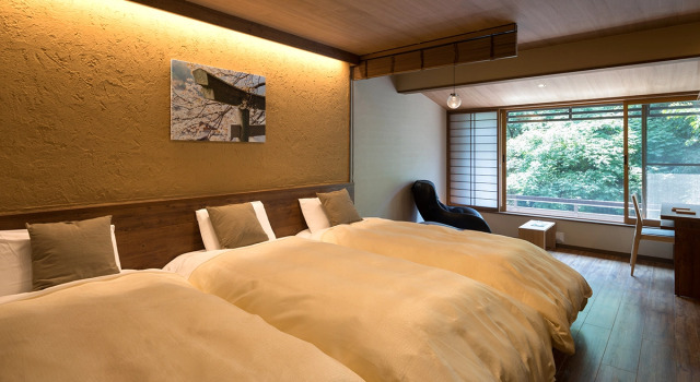 Трёхместный номер Hotel Miyajima Villa