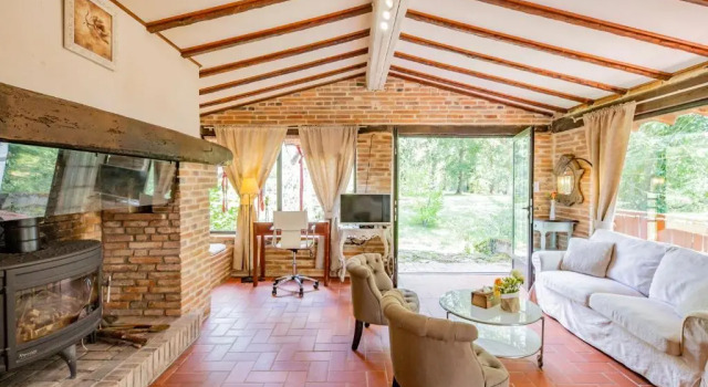 Коттедж c 1 комнатой Le Moulin de Rudelle