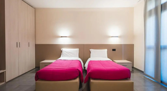 Четырёхместный номер Standard Parini Hotel