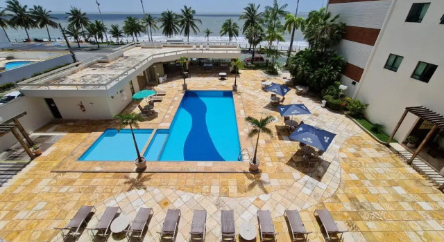 Двухместный номер Standard с видом на бассейн Brisamar Hotel & SPA São Luís