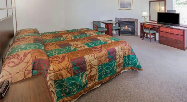 Люкс с видом на океан Travelodge by Wyndham Depoe Bay