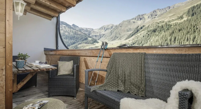 Апартаменты с 2 комнатами с балконом Montana Hochfügen