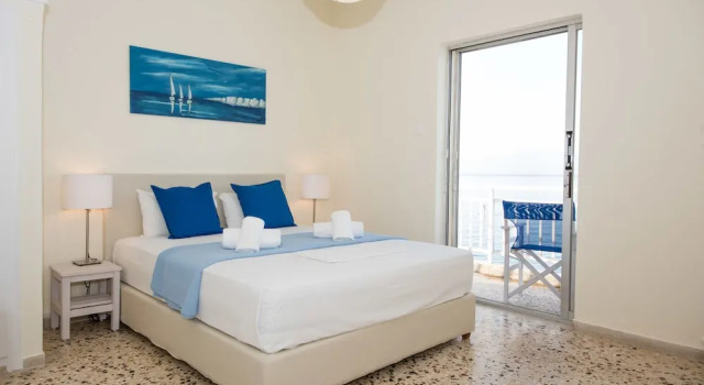 Апартаменты с 2 комнатами с балконом и с видом на море Spacious apartment on the beachfront