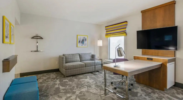 Одноместный люкс Hampton Inn & Suites Raleigh-Durham Airport-Brier Creek