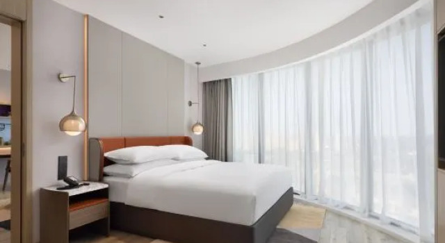 Люкс c 1 комнатой Home2 Suites by Hilton Liaocheng Linqing