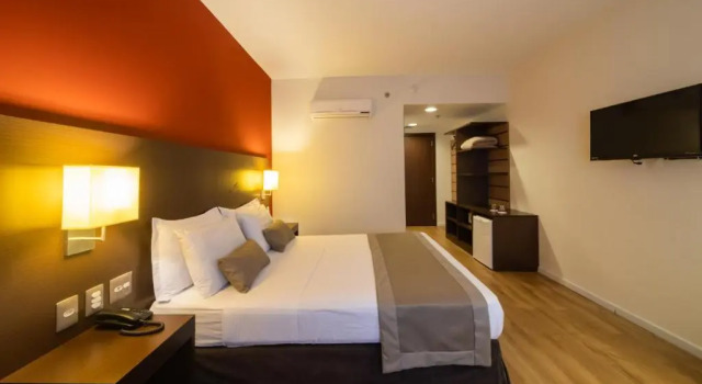 Двухместный номер Deluxe Hotel Panamby São Paulo