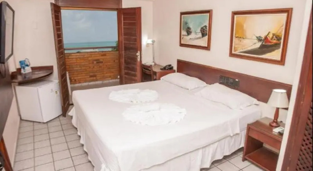 Двухместный номер Standard с балконом и seafront Pizzato Praia Hotel