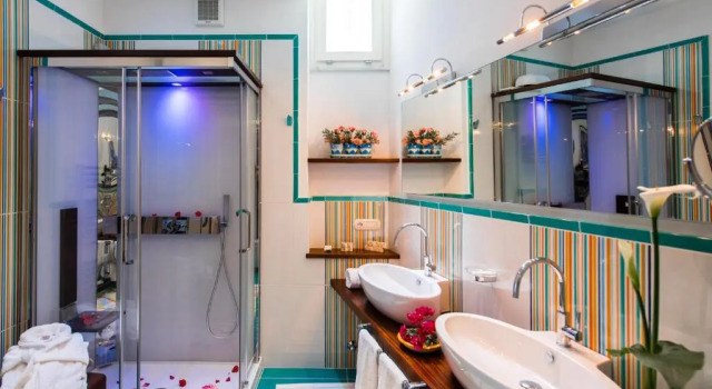 Трёхместный номер Deluxe с видом на море Hotel Pellegrino