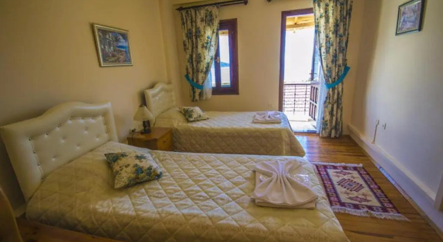 Двухместный номер Deluxe с видом на море Kalkan Kleo Pension Guesthouse