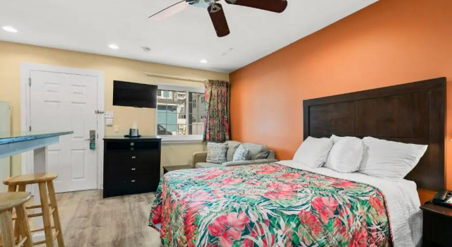 Четырёхместный номер Standard Commander Beach House Hotel