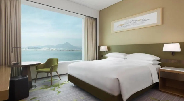 Двухместный номер Deluxe с видом на океан Sheraton Hong Kong Tung Chung Hotel