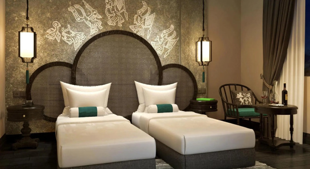 Двухместный люкс с видом на город Au Co Art Classic Hotel and Spa