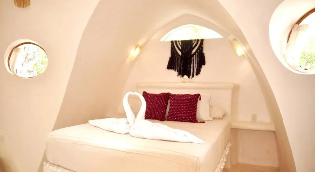 Room-unique Jungle Dome Kaa, Prenota Casa vacanze Hotel a Tulum con parcheggio, Parcheggio
