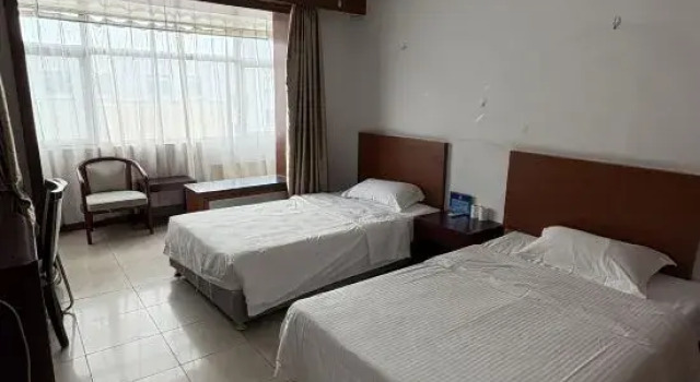 Кровать в общем номере Beijing Post and Telecom Conference Centre Hotel