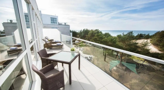 Двухместный номер Standard с видом на море Strandhotel Fischland