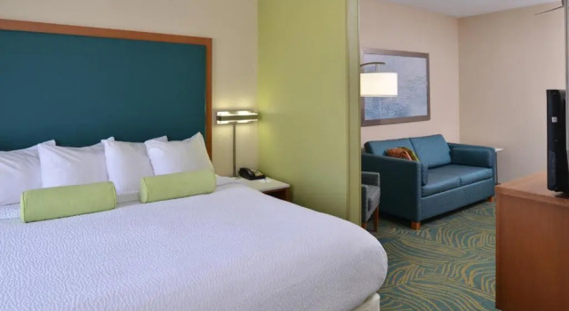 Номер Standard с видом на воду SpringHill Suites Charleston Riverview