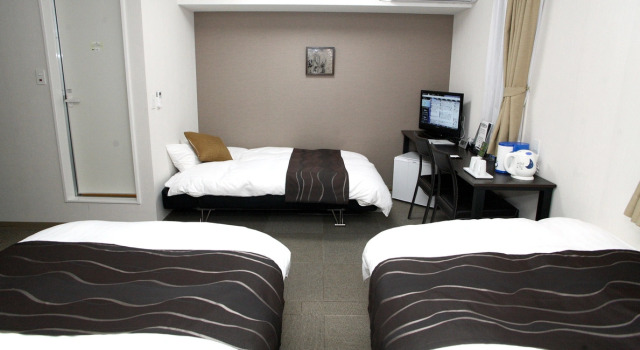 Трёхместный номер Standard Value The Hotel Higashi Matsushima Yamoto