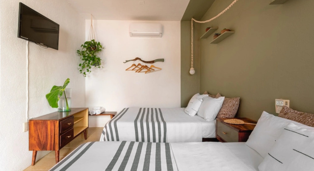 Четырёхместный номер Economy Hotel San Martin La Punta